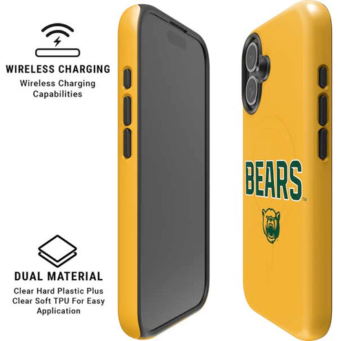Baylor University Bears iPhone 16 Magsafe Impact Case